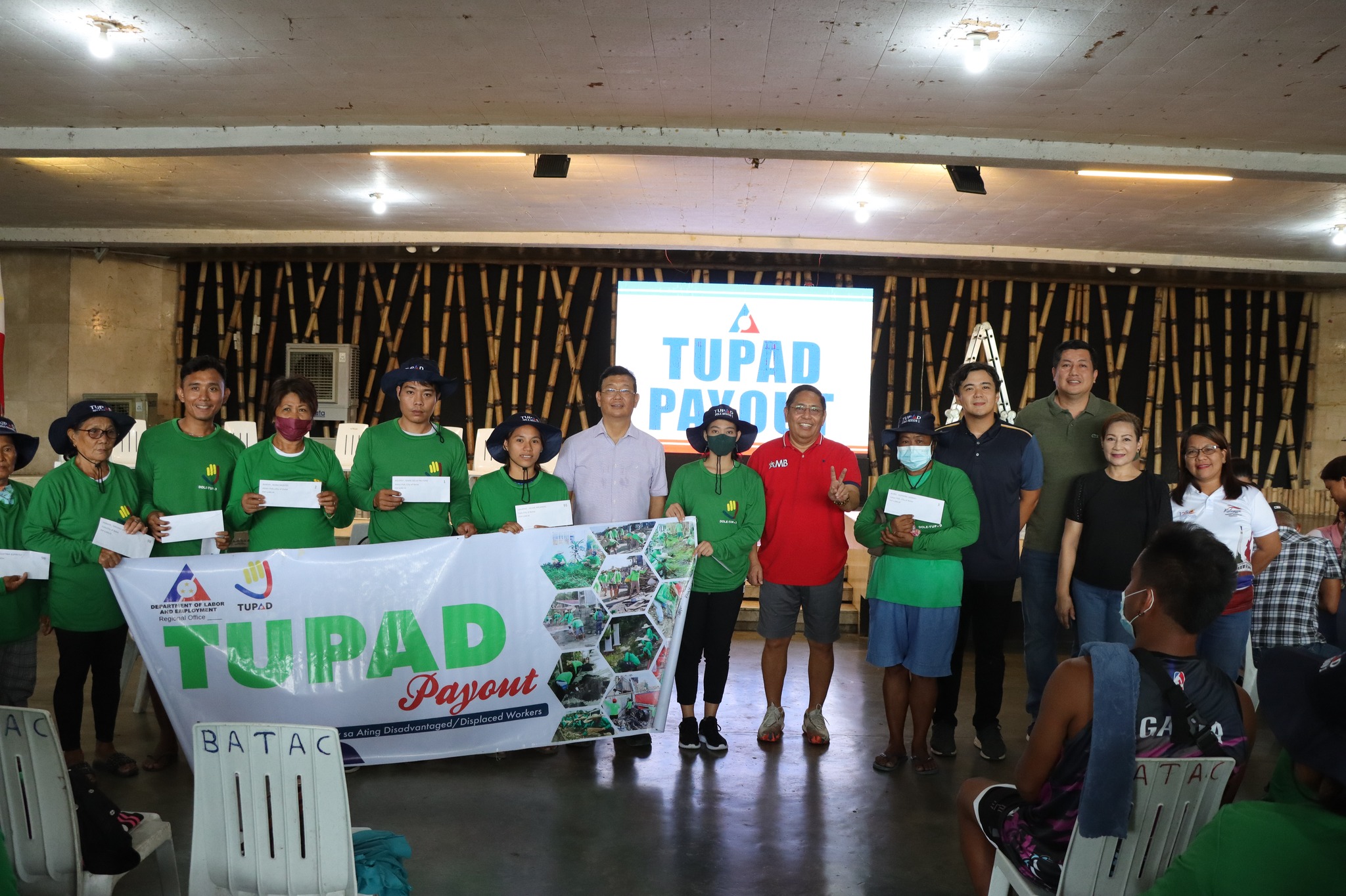 TUPAD BENEFICIARIES RECEIVE WAGES