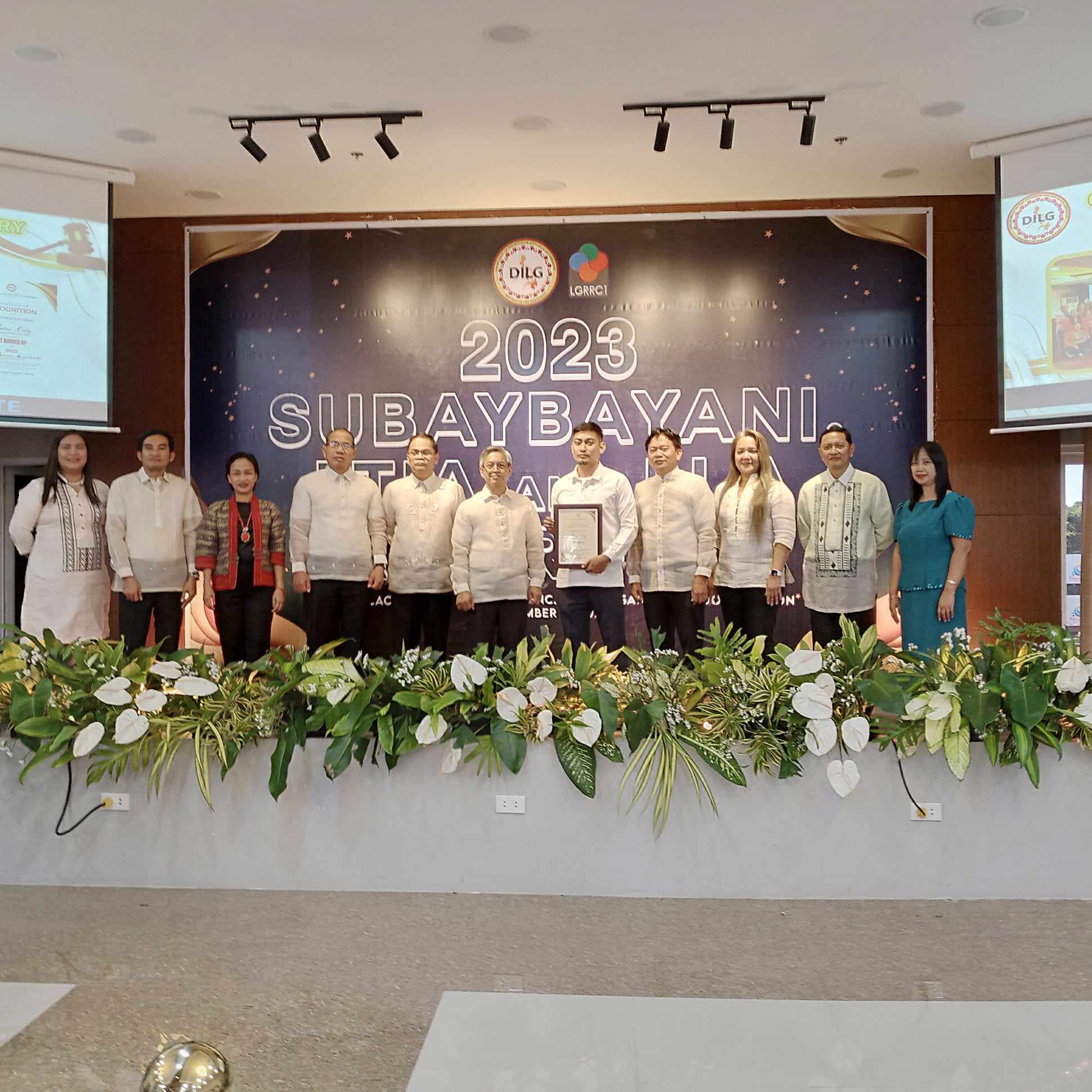 CITY OF BATAC, 3RD PLACE IN REGIONAL SUBAYBAYANI AWARDS