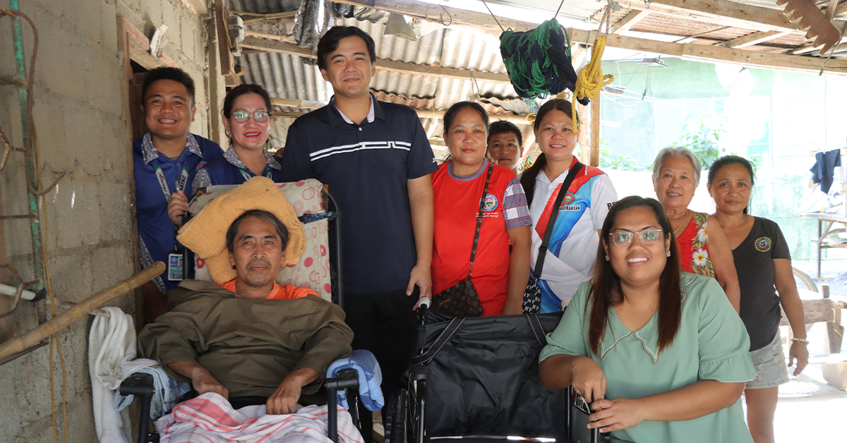 50 PWDs RECEIVE WHEELCHAIRS DURING VALENTINE SEASON
