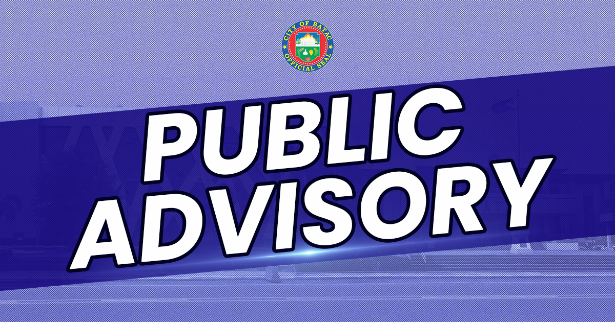 PUBLIC ADVISORY
