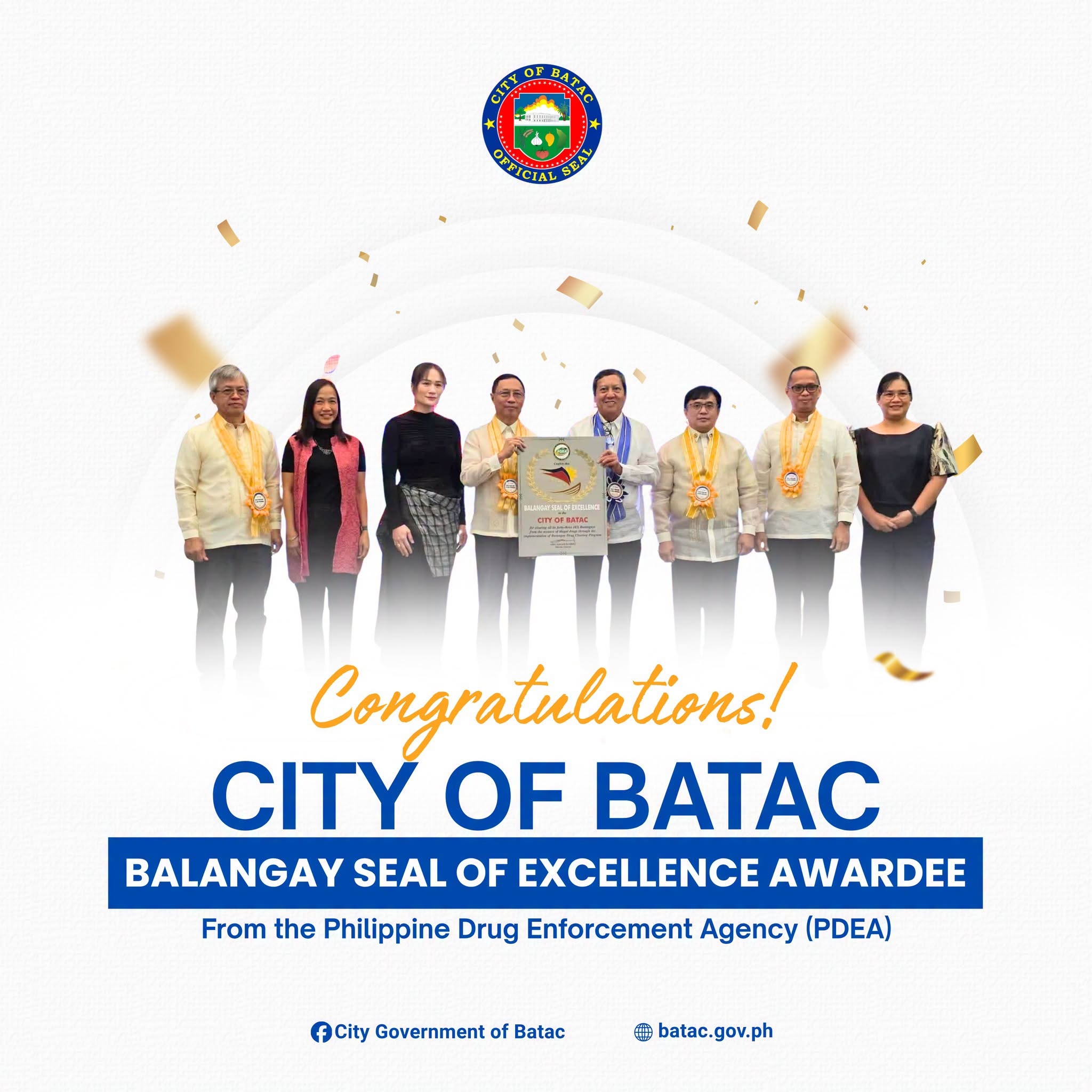 BATAC REVEALS BALANGAY OF EXCELLENCE AWARD