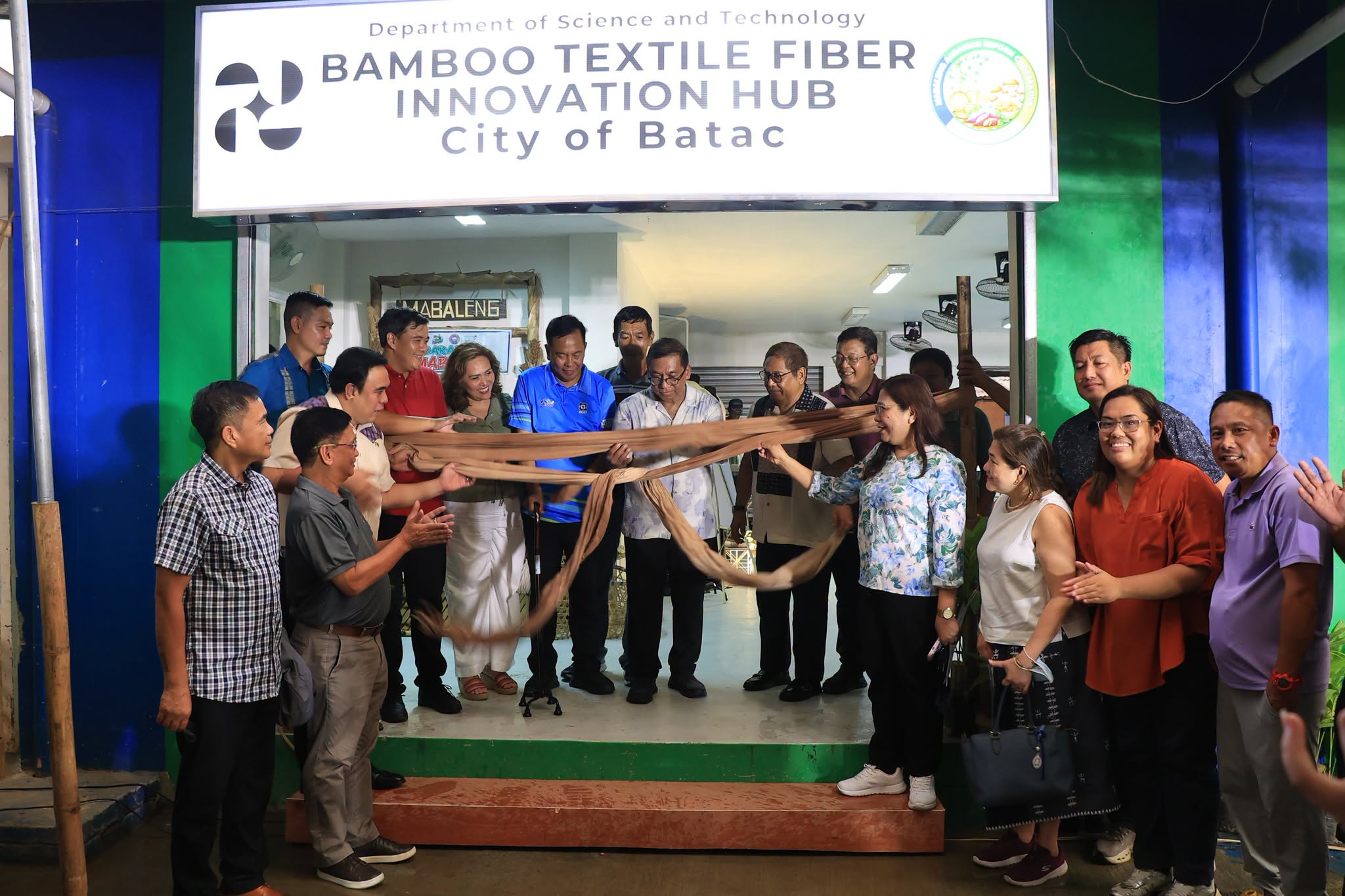 DOST LAUNCHES BAMBOO TEXTILE FIBER INNOVATION HUB IN BATAC